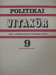 Politikai Vitakör 1978/9. [antikvár]