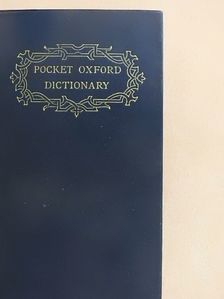 F. G. Fowler - The Pocket Oxford Dictionary of Current English [antikvár]