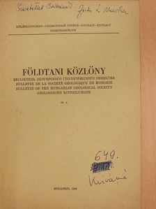 Bóna József - A mátraaljai lignitkutató fúrások palynológiai eredményei (kétszeresen dedikált példány) [antikvár]