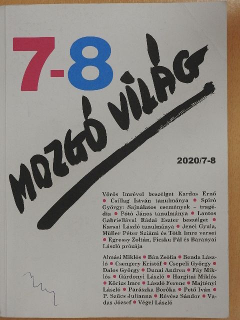 Csillag István - Mozgó Világ 2020. július-augusztus [antikvár]