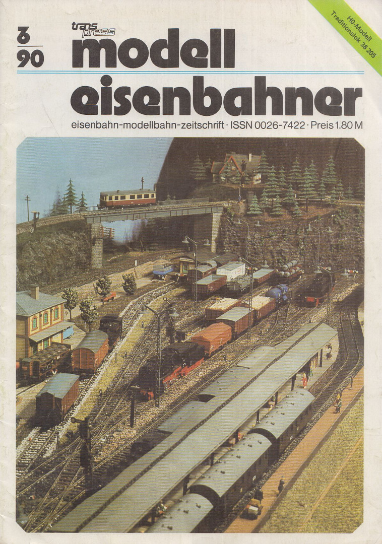 Wolf-Dietger Machel - Modelleisenbahner 1990/3. [antikvár]