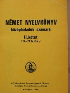 Német nyelvkönyv II. [antikvár]