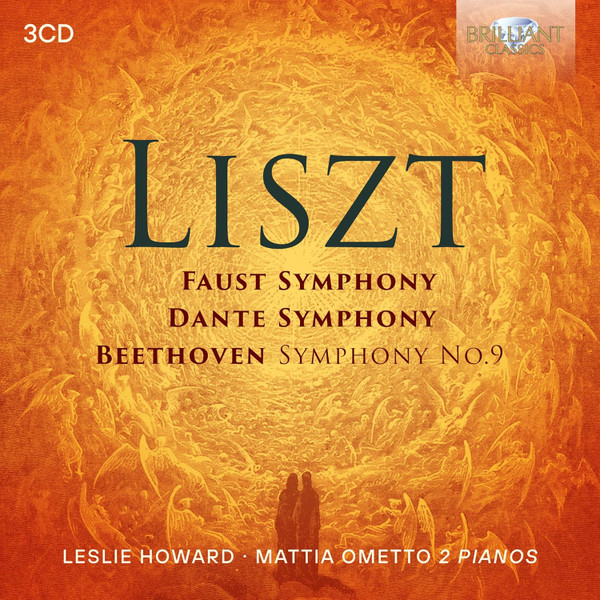 LISZT-BEETHOVEN - FAUST SYMPHONY,DANTE SYMPH. 3CD HOWARD