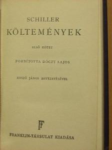 Schiller - Költemények I. [antikvár]