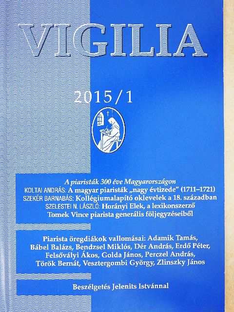 Báger Gusztáv - Vigilia 2015. január [antikvár]