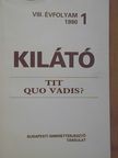Bassa Endréné - Kilátó 1990/1. [antikvár]
