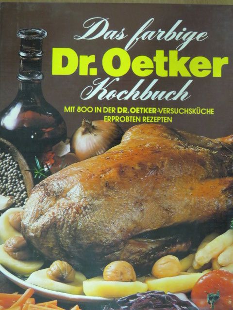 Das farbige Dr. Oetker Kochbuch [antikvár]