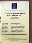 Fábri György - A Társadalomtudományok Magyarországon 1990-2001 konferencia-sorozat [antikvár]