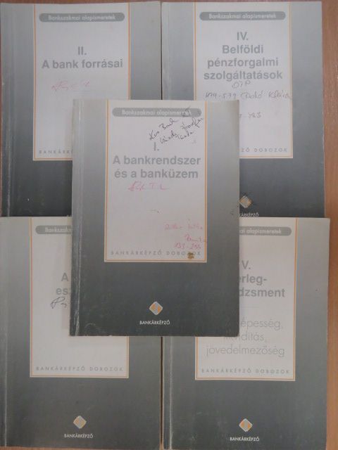 Dr. Ligeti Sándor - Bankszakmai alapismeretek I-V. [antikvár]