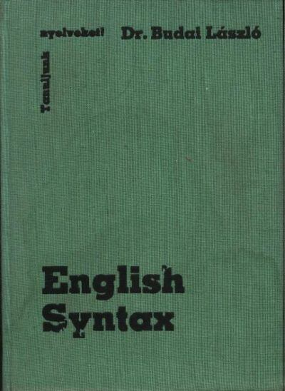 Dr. Budai László - English Syntax [antikvár]