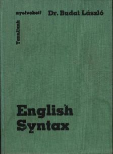 Dr. Budai László - English Syntax [antikvár]
