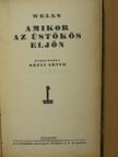 Wells - Amikor az üstökös eljön [antikvár]