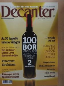 Hugh Johnson - Decanter 2004. október [antikvár]