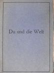 Goethe - Du und die Welt [antikvár]