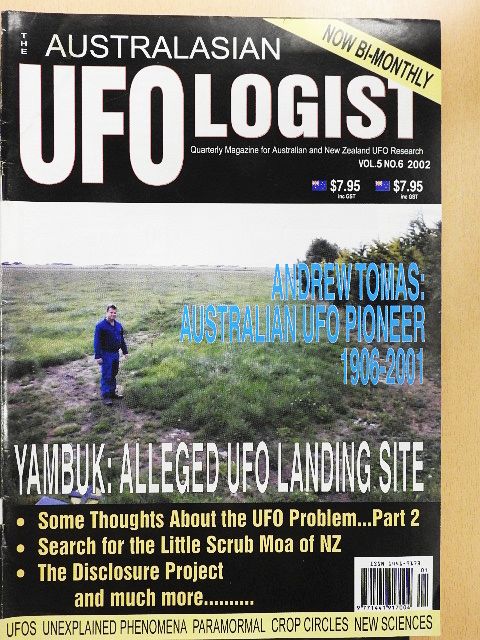 Ann Andrews - The Australasian Ufologist Magazine 6/2002 [antikvár]