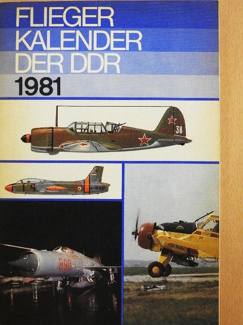 Fliegerkalender der DDR 1981 [antikvár]