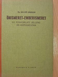 Dr. Salgó Sándor - Önismeret-Emberismeret [antikvár]