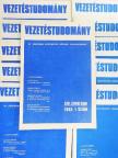 Vezetéstudomány 1983. (nem teljes évfolyam) [antikvár]