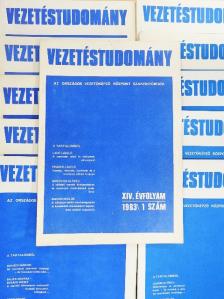 Vezetéstudomány 1983. (nem teljes évfolyam) [antikvár]