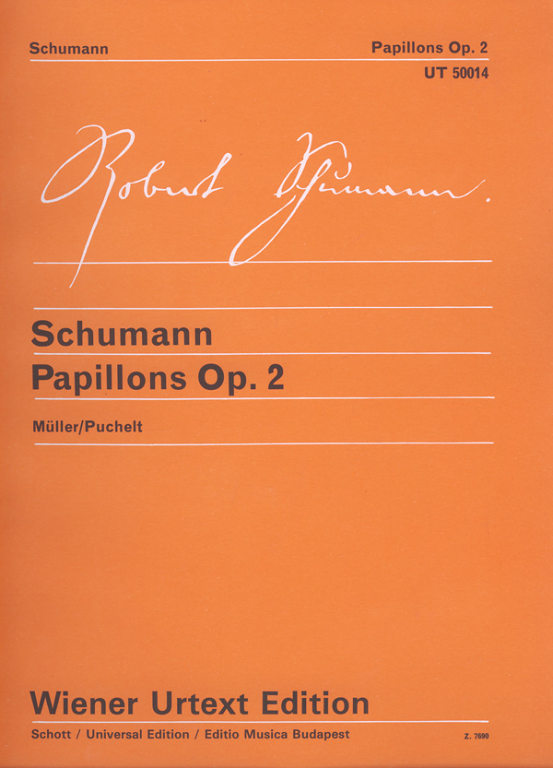 SCHUMANN,R - PAPILLONS OP.2 ZONGORÁRA WIENER URTEXT
