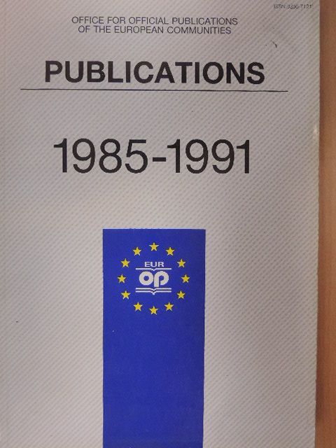 Publications 1985-1991 [antikvár]
