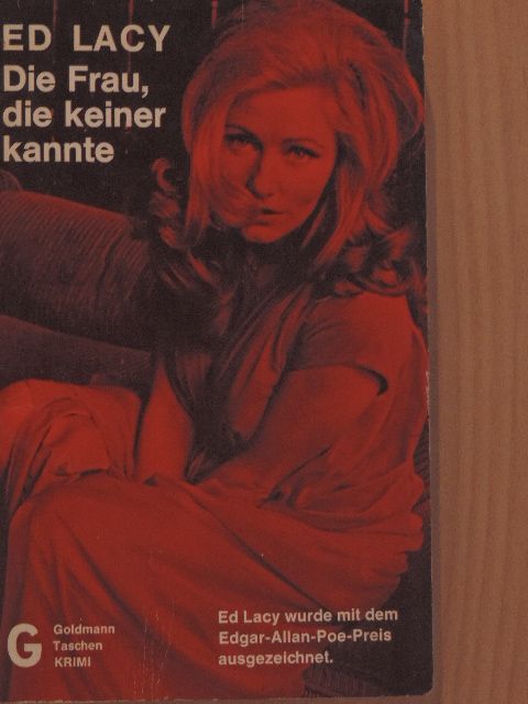 Ed Lacy - Die Frau, die keiner kannte [antikvár]