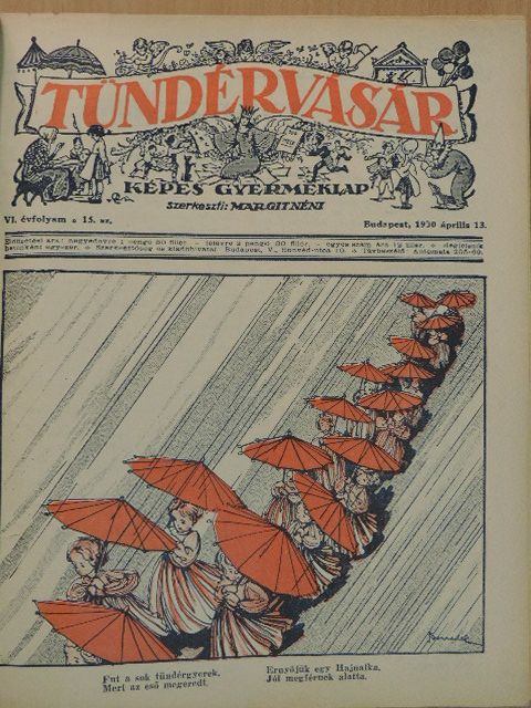 Beczássy Judit - Tündérvásár 1930. (nem teljes évfolyam) [antikvár]