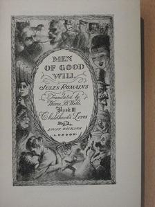 Jules Romains - Men of Good Will Book 3. [antikvár]