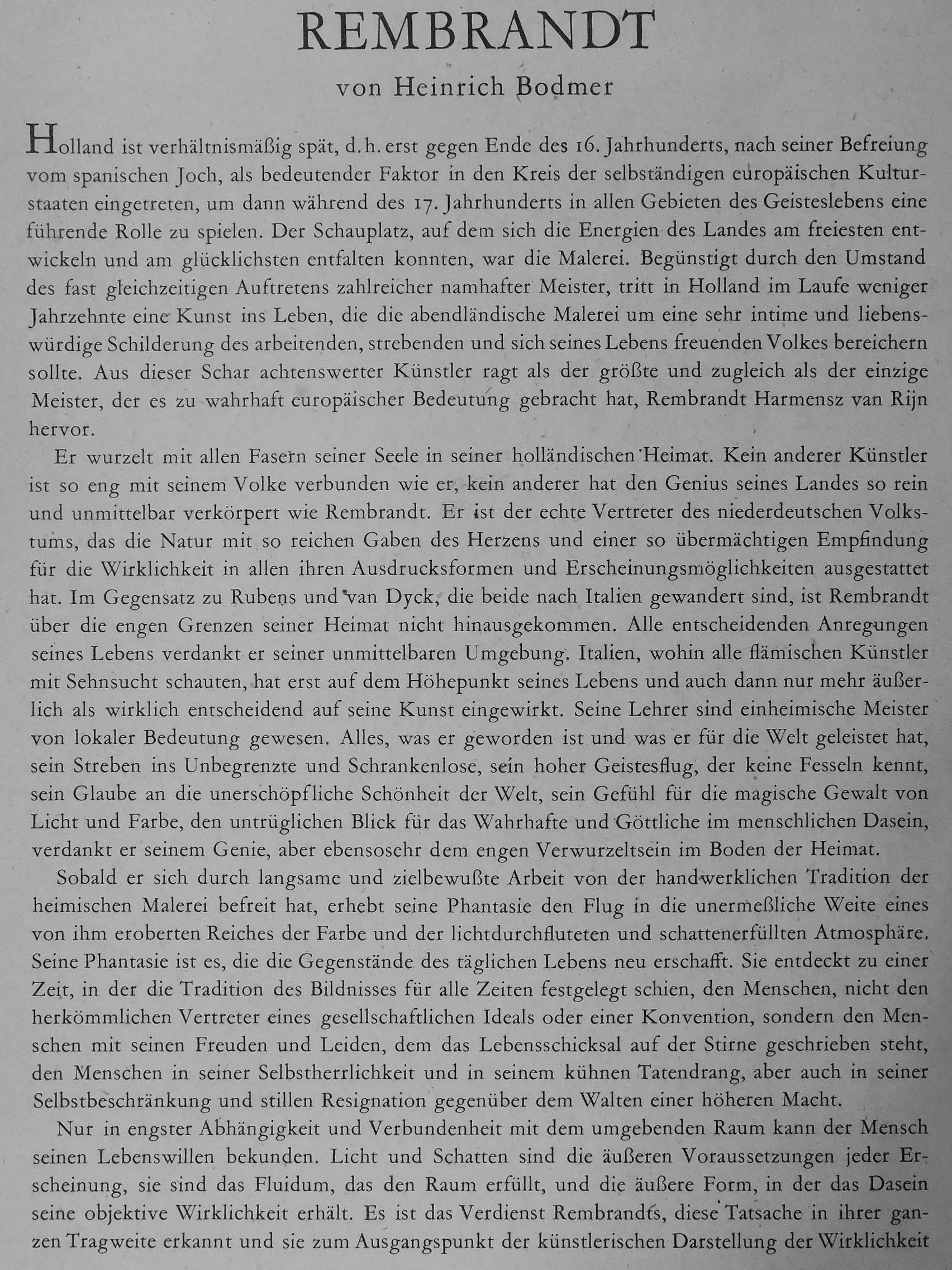 Heinrich Bodmer - Rembrandt [antikvár]