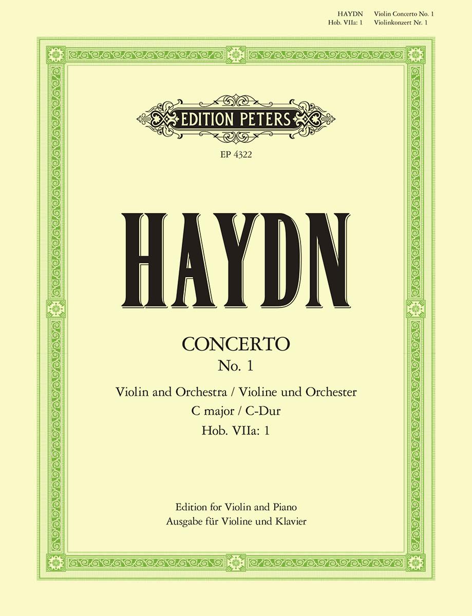 MOZART, W,A, - CONCERTO FOR VIOLIN AND ORCHESTRA NO.1 C MAJOR HOB.VIIa: 1 KLAVIERAUSZUG