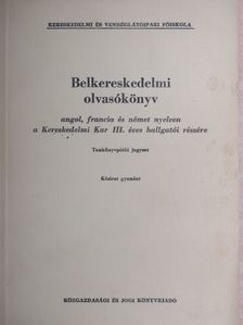 Dr. Jakabfi László - Belkereskedelmi olvasókönyv [antikvár]