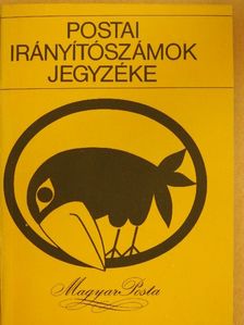 Postai irányítószámok jegyzéke [antikvár]