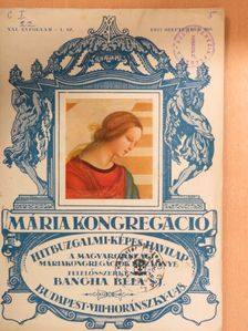 Bangha Béla - Mária Kongregáció 1927. szeptember [antikvár]