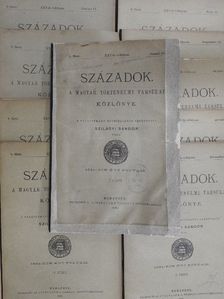 Fraknói Vilmos - Századok 1891. január-december [antikvár]