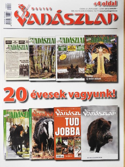 Földvári Attila - Magyar Vadászlap 2012. január [antikvár]