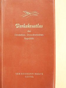 Verkehrsatlas der Deutschen Demokratischen Republik [antikvár]