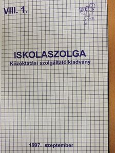 Iskolaszolga 1997. szeptember - 1998. június [antikvár]