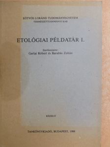 Altbacker Vilmos - Etológiai példatár I. [antikvár]