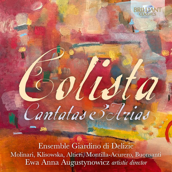 COLISTA - CANTATAS & ARIAS CD AUGUSTYNOWICZ