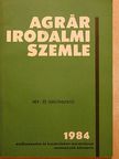 Asztalos Gyuláné - Agrárirodalmi Szemle Név- és tárgymutató 1984. [antikvár]