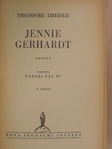 Theodore Dreiser - Jennie Gerhardt [antikvár]