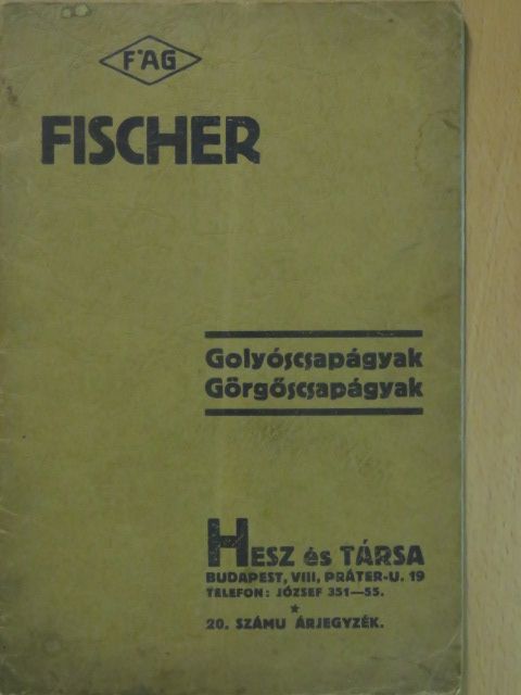 Golyós- és görgőscsapágyak, csapágyházak [antikvár]