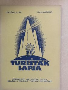 B. B. - Turisták Lapja 1942. március [antikvár]