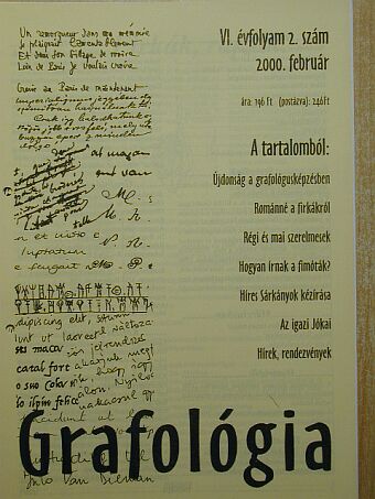 Budavári Zsuzsa - Grafológia 2000. február [antikvár]