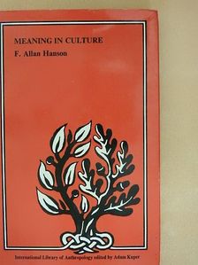 F. Allan Hanson - Meaning in culture [antikvár]