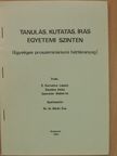 Demmler Walterné - Tanulás, kutatás, írás egyetemi szinten [antikvár]