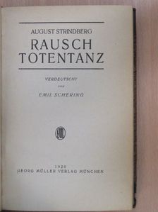 August Strindberg - Rausch/Totentanz [antikvár]