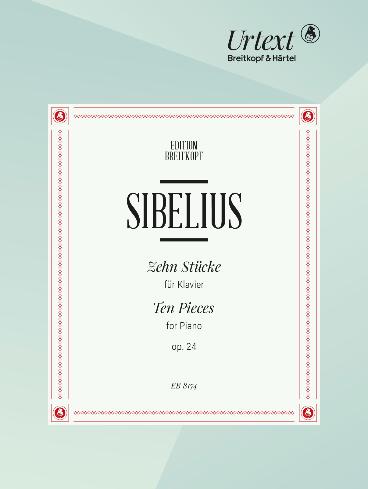 SIBELIUS - ZEHN STÜCKE OP.24 FÜR KLAVIER URTEXT (KARI KILPELAEINEN)