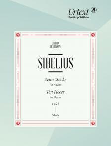 SIBELIUS - ZEHN STÜCKE OP.24 FÜR KLAVIER URTEXT (KARI KILPELAEINEN)