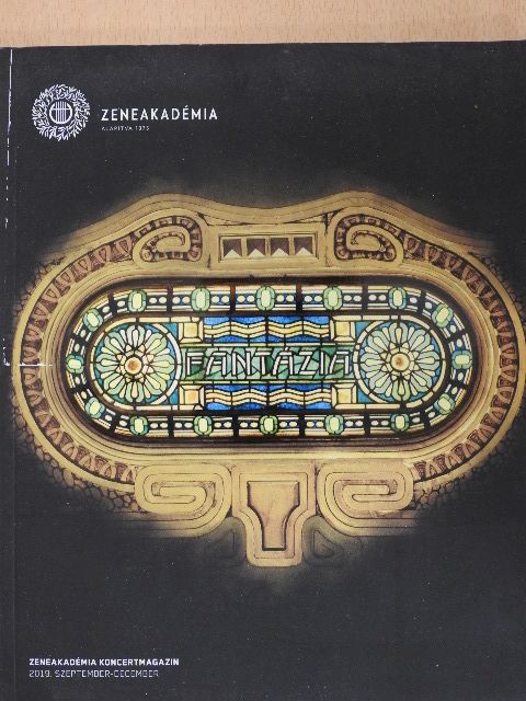 Bóka Gábor - Zeneakadémia koncertmagazin 2019. szeptember-december [antikvár]